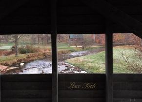 View from the covered bridge at RVR Camp in Manchester, MD
